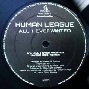 The Human League - All I Ever Wanted album cover
