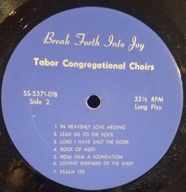 descargar álbum Tabor Congregational Choirs - Break Forth Into Joy