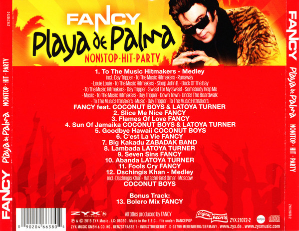 baixar álbum Fancy - Playa De Palma Nonstop Hit Party