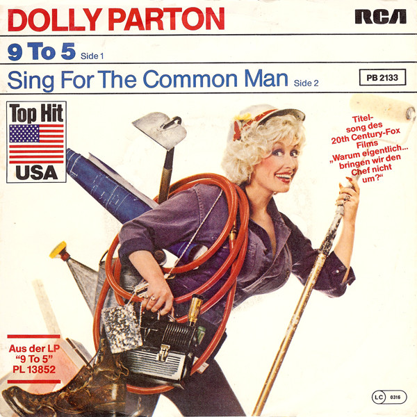 Dolly Parton 9 To 5 (1980, Vinyl) Discogs