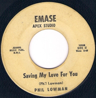 descargar álbum Phil Lowman - I Hear You Knocking Saving My Love For You