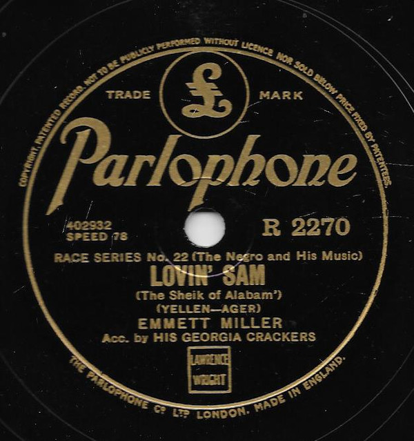 descargar álbum Emmett Miller Acc By His Georgia Crackers - St Louis Blues Lovin Sam