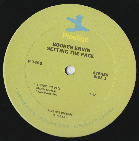 Booker Ervin With Dexter Gordon – Setting The Pace (1973, Vinyl