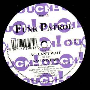 Funk Patrol - I Can't Wait / Universe album cover