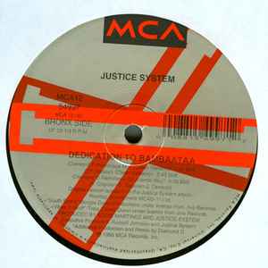 Justice System – Dedication To Bambaataa (1995, Vinyl) - Discogs