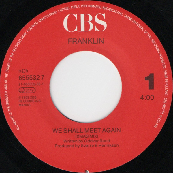 télécharger l'album Franklin - We Shall Meet Again