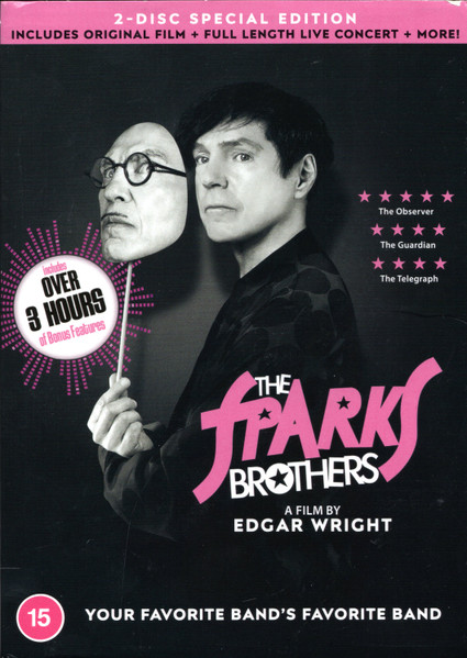 Sparks, Edgar Wright – The Sparks Brothers (2021, Blu-ray) - Discogs