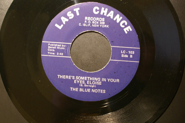 ladda ner album The Blue Notes - If You Love Me Theres Something In Your Eyes Eloise