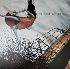 Circa Survive Juturna 2024 Red w White Blue Splatter