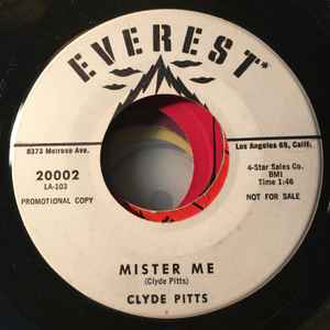 Clyde Pitts - Mister Me / Heartbroken album cover