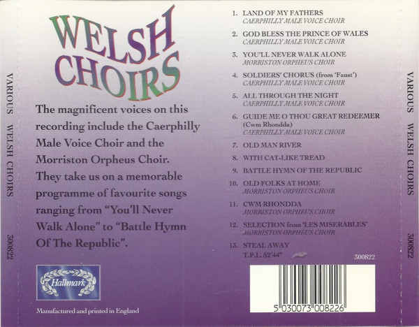 last ned album Various - Welsh Choirs