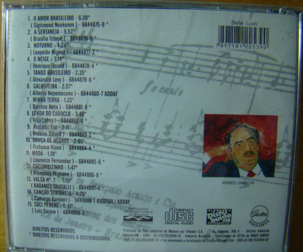 ladda ner album Arnaldo Estrela - Antologia Da Música Erudita Brasileira Volume I Sinópse