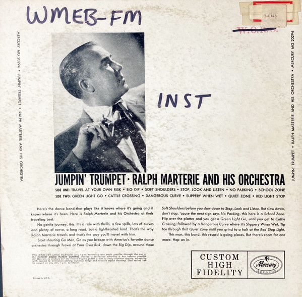 lataa albumi Ralph Marterie And His Orchestra - Jumpin Trumpet