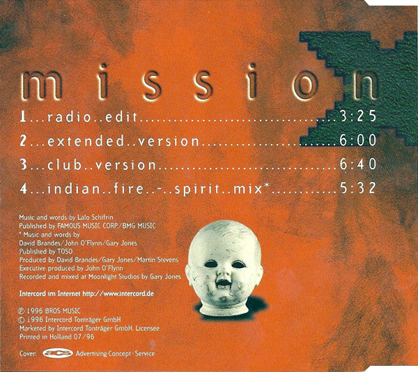 descargar álbum Mission X - Mission Impossible