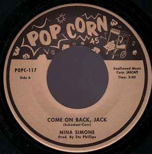 Nina Simone - Come On Back, Jack / Work Song