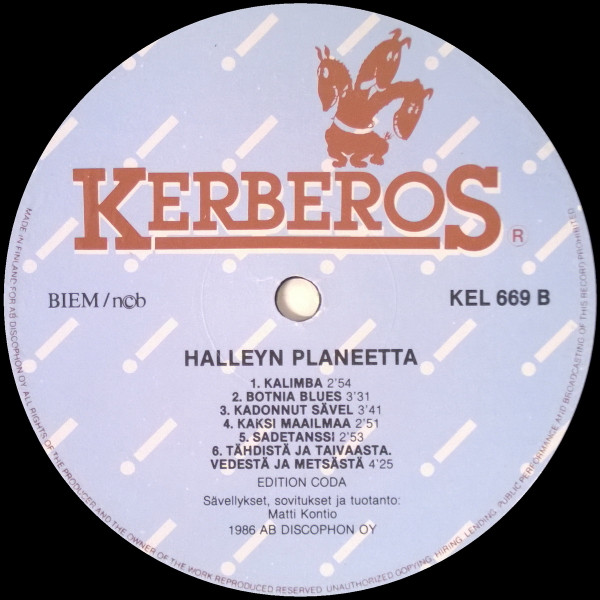 Album herunterladen Halleyn Planeetta - Halleyn Planeetta