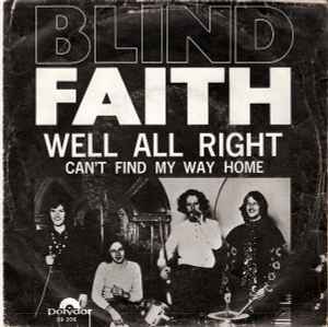 Blind Faith (2) - Well All Right album cover