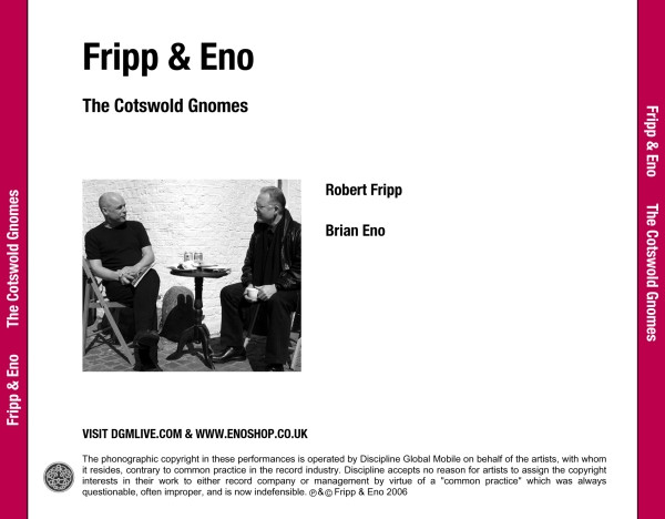 ladda ner album Fripp & Eno - The Cotswold Gnomes