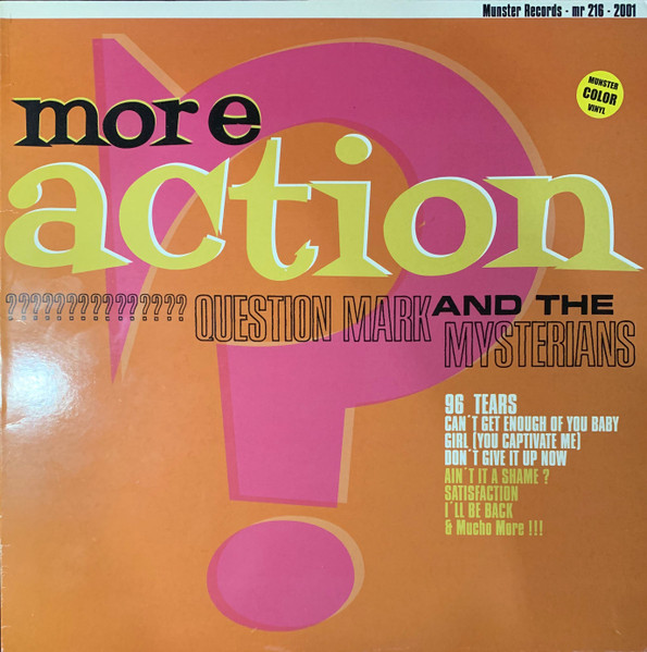 Question Mark & The Mysterians – More Action (1999, CD) - Discogs