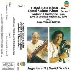 Rais Khan - Raga Yaman Kalyan album cover