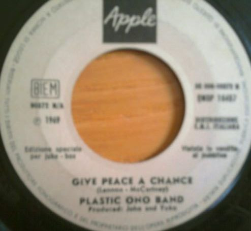 Plastic Ono Band – Give Peace A Chance (1969, Vinyl) - Discogs