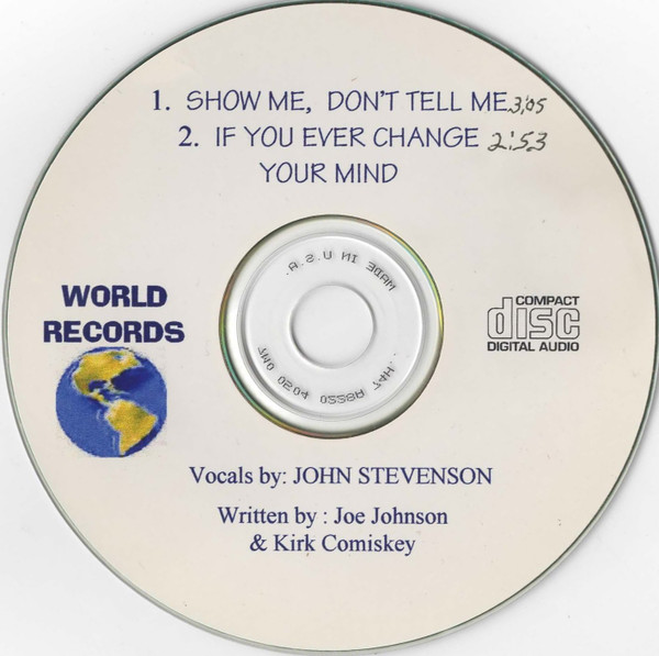 last ned album John Stevenson - Show Me Dont Tell Me