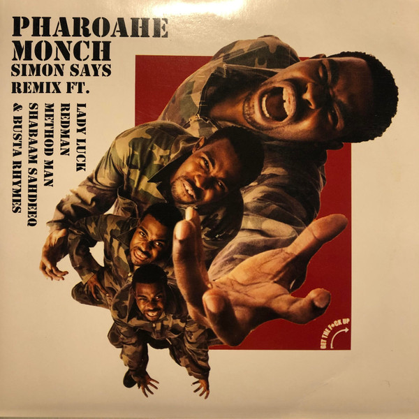 PHAROAHE MONCH SIMON SAYS BEHIND CLOSED DOORS CD SINGLE 4 SONGS RAWKUS