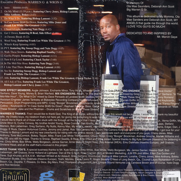 Warren G – In The Mid-Nite Hour (2005, CD) - Discogs