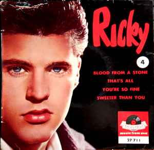 Ricky Nelson (2) - 4 - Blood From A Stone album cover
