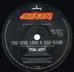 Cover of You Give Love A Bad Name, 1986-10-06, Vinyl