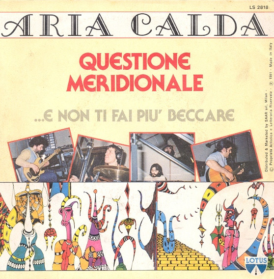 Album herunterladen Aria Calda - Questione Meridionale