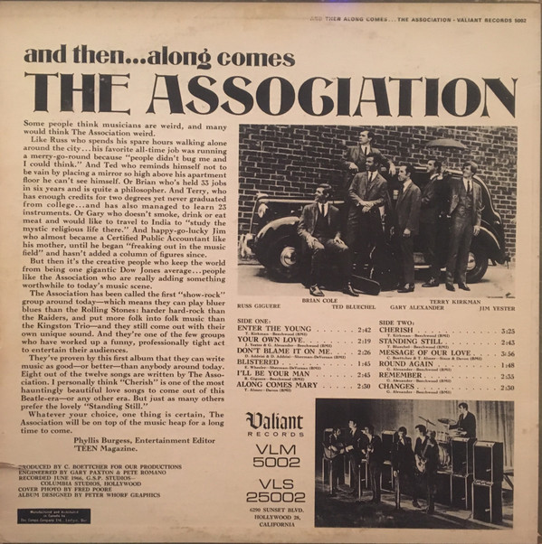 The Association - And Then...Along Comes The Association | Valiant Records (VLM-5002) - 2