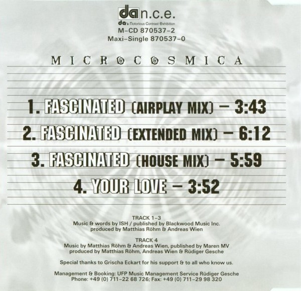 télécharger l'album Microcosmica - Fascinated