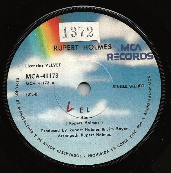 Rupert Holmes - Pursuit of Happiness LP Vinyl Record MCA-3241