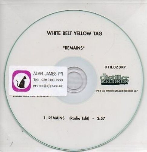 télécharger l'album White Belt Yellow Tag - Remains EP