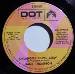 Hank Thompson - Oklahoma Home Brew  album cover