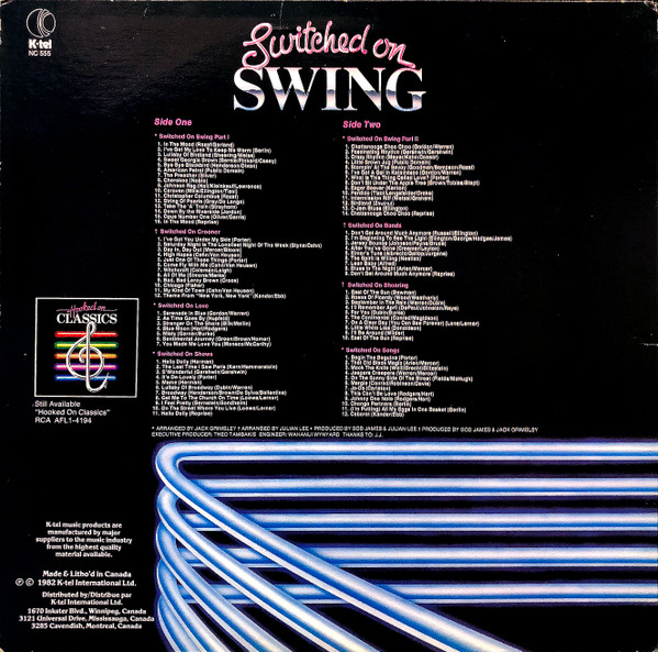 The Kings Of Swing Orchestra - Switched On Swing | K-Tel (NC 555) - 2