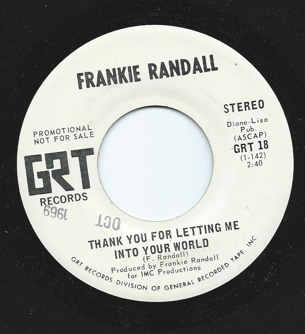 télécharger l'album Frankie Randall - Wont You Help Me Just A Little Bit