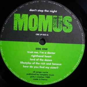 Momus - Don't Stop The Night