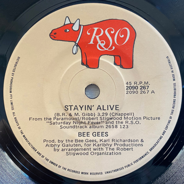 Bee Gees - Stayin' Alive | Releases | Discogs