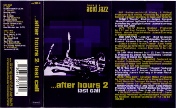 ladda ner album Various - After Hours 2 Last Call
