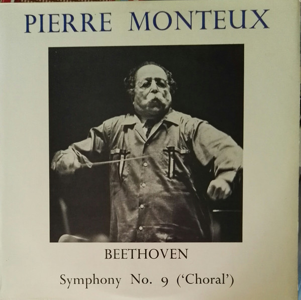 Pierre Monteux Beethoven Neuvième Symphony Complet Symphonies Overtures 