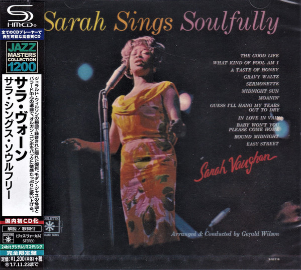 Sarah Vaughan - Sarah Sings Soulfully | Releases | Discogs