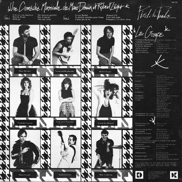 Le Groupe Pied De Poule - Pied De Poule [Vinyl] | Kébec-Disc (KD-559) - 2