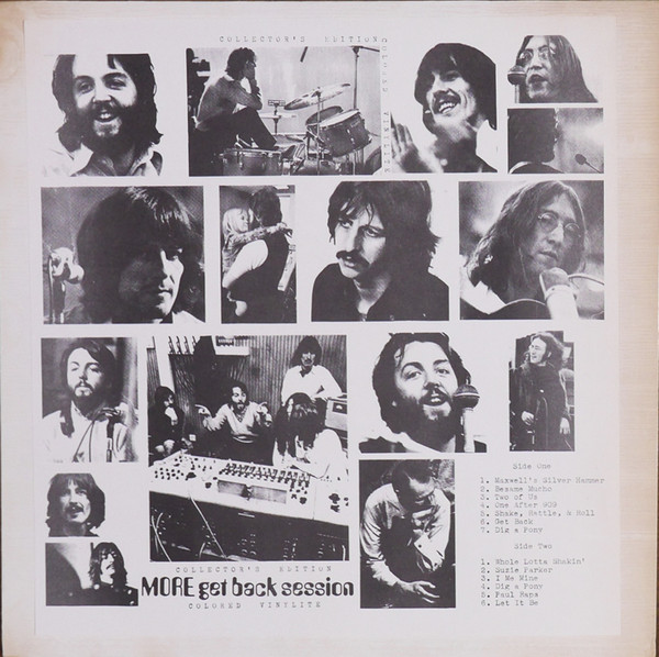 The Beatles – More Get Back Session (1971, Vinyl) - Discogs