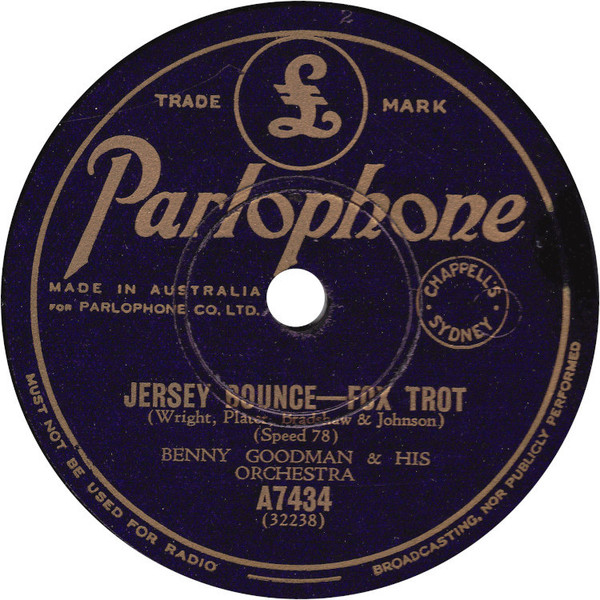 baixar álbum Benny Goodman & His Orchestra - Jersey Bounce Pound Ridge