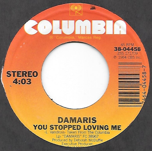 last ned album Damaris - You Stopped Loving Me