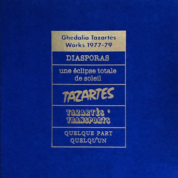 télécharger l'album Ghédalia Tazartès - Works 1977 79