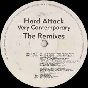 Hard Attack (2) - Very Contemporary (The Remixes) album cover