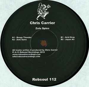Chris Carrier - Zulu Spins album cover